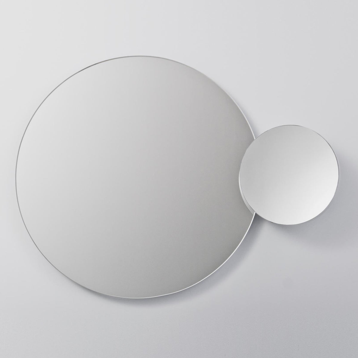 wall mirror eclipse - bamboo