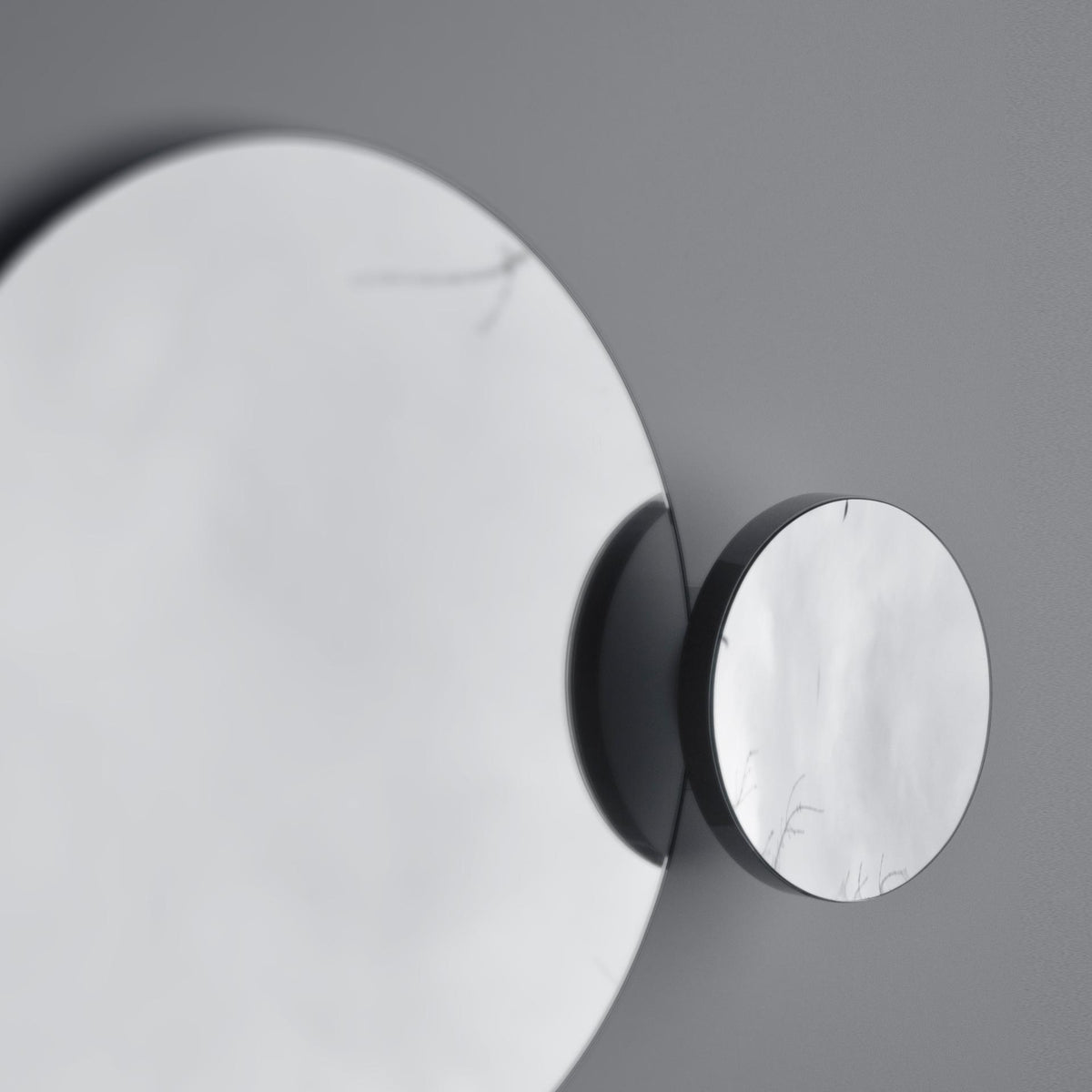 wall mirror eclipse - dark oak