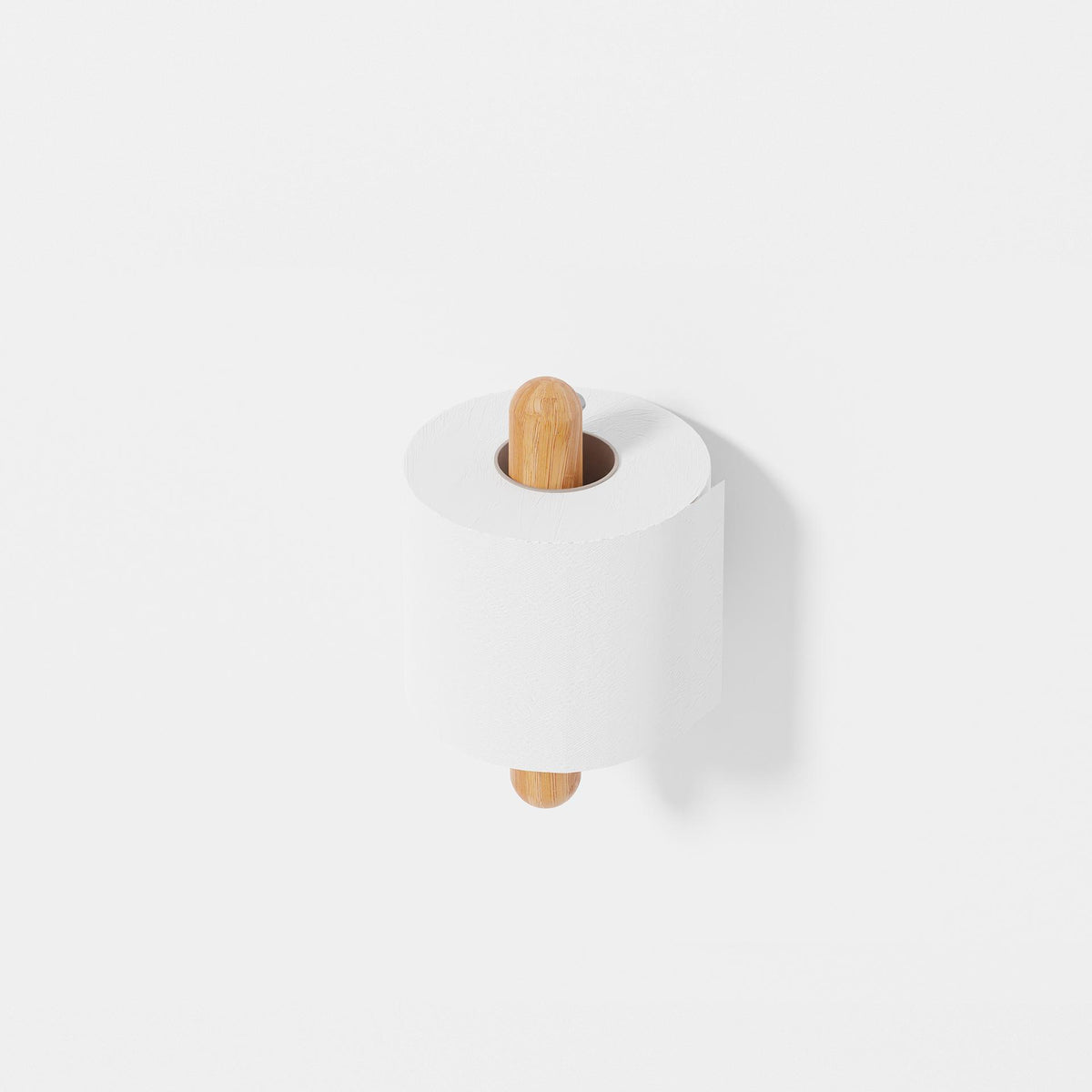 toilet roll holder yoku - bamboo