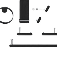 toilet roll holder yoku - dark oak