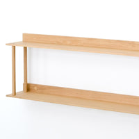 wall shelf platform 2 - oak