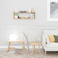 wall shelf platform 2 - oak