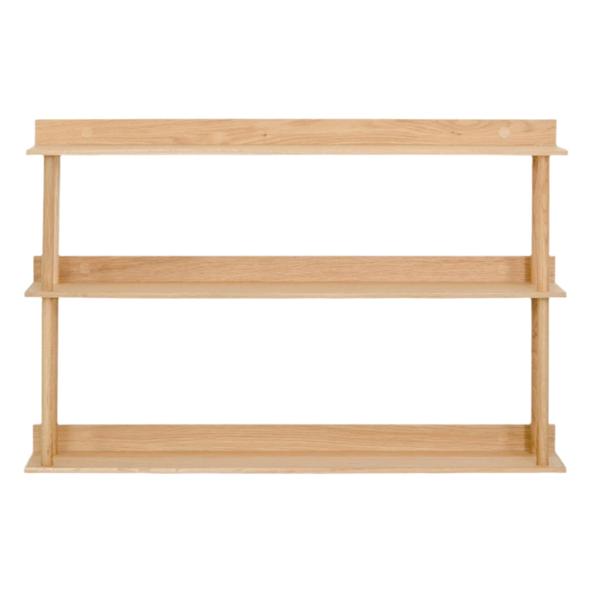 shelf storage platform 3 - oak