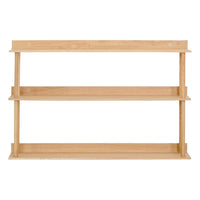 shelf storage platform 3 - oak