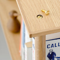 shelf storage platform 3 - oak