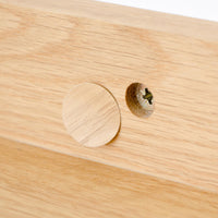 shelf storage platform 3 - oak