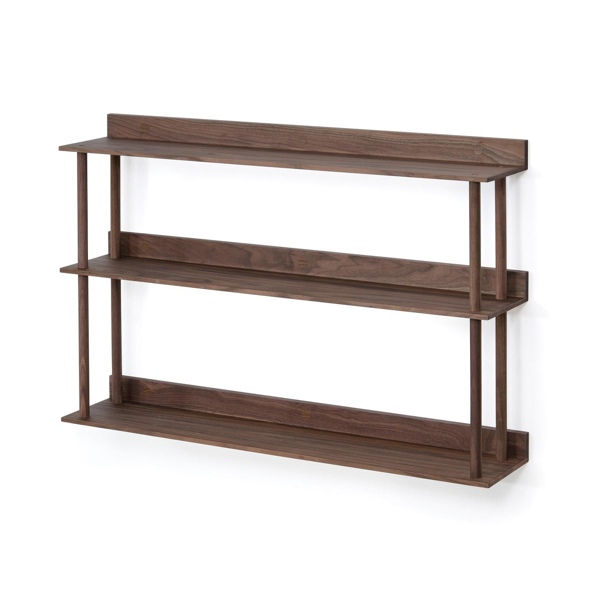 wall shelf platform 3 - walnut