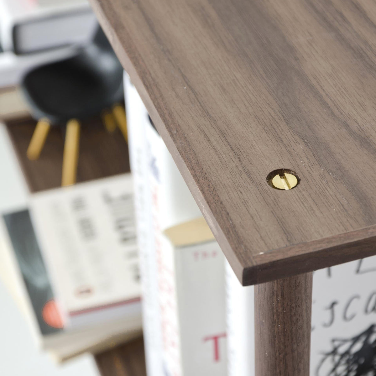 wall shelf platform 3 - walnut