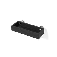 Tray shelf 'Yoku' dark oak