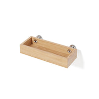 Tray shelf 'Yoku' oak