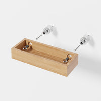 Tray shelf 'Yoku' oak