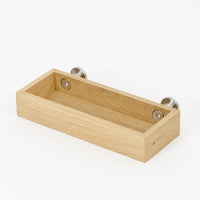 Tray shelf 'Yoku' oak