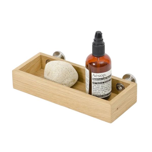 Tray shelf 'Yoku' oak