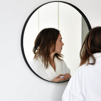Wall mirror 'Glance' 660 dark oak