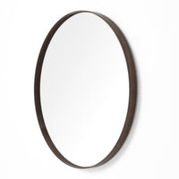 wall mirror glance 660 - walnut