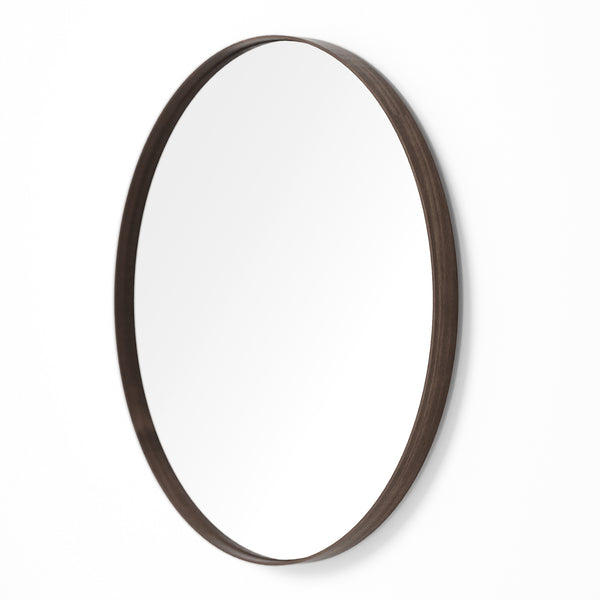 wall mirror glance 660 - walnut