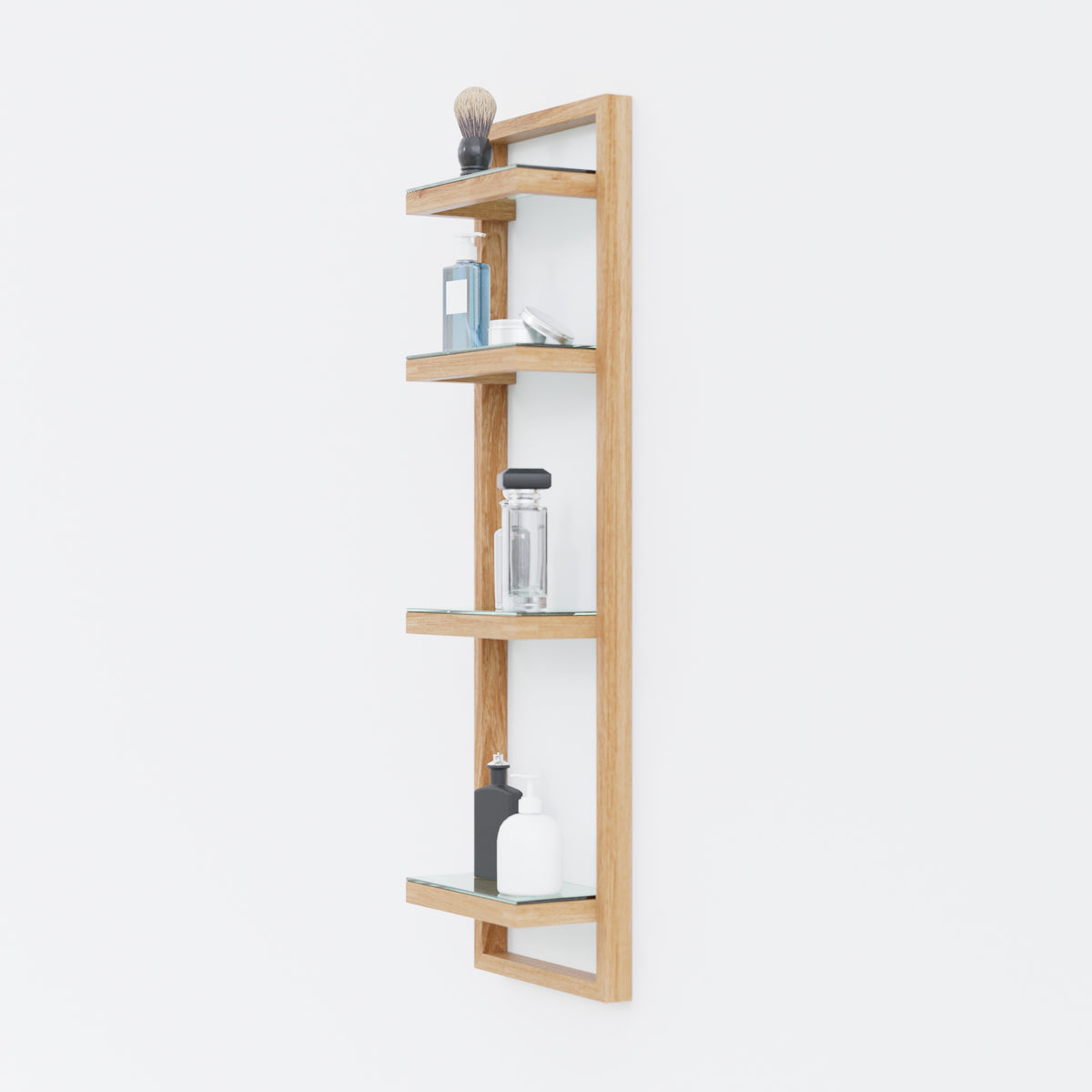Wall shelf 'Zone' oak