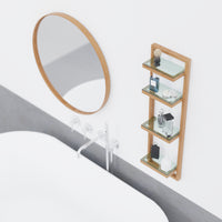 Wall mirror 'Glance' 660 oak