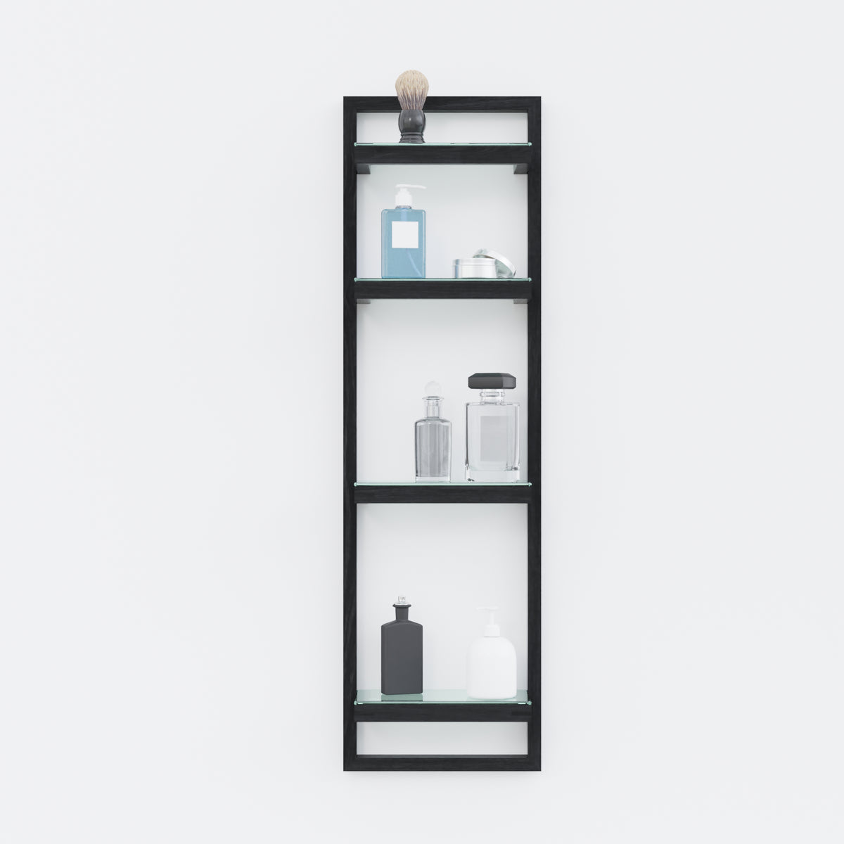 Wall shelf 'Zone' dark oak