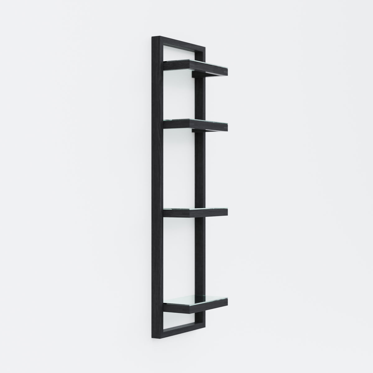Wall shelf 'Zone' dark oak