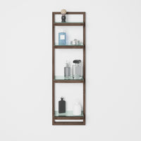 Wall shelf 'Zone' walnut
