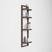 Wall shelf 'Zone' walnut