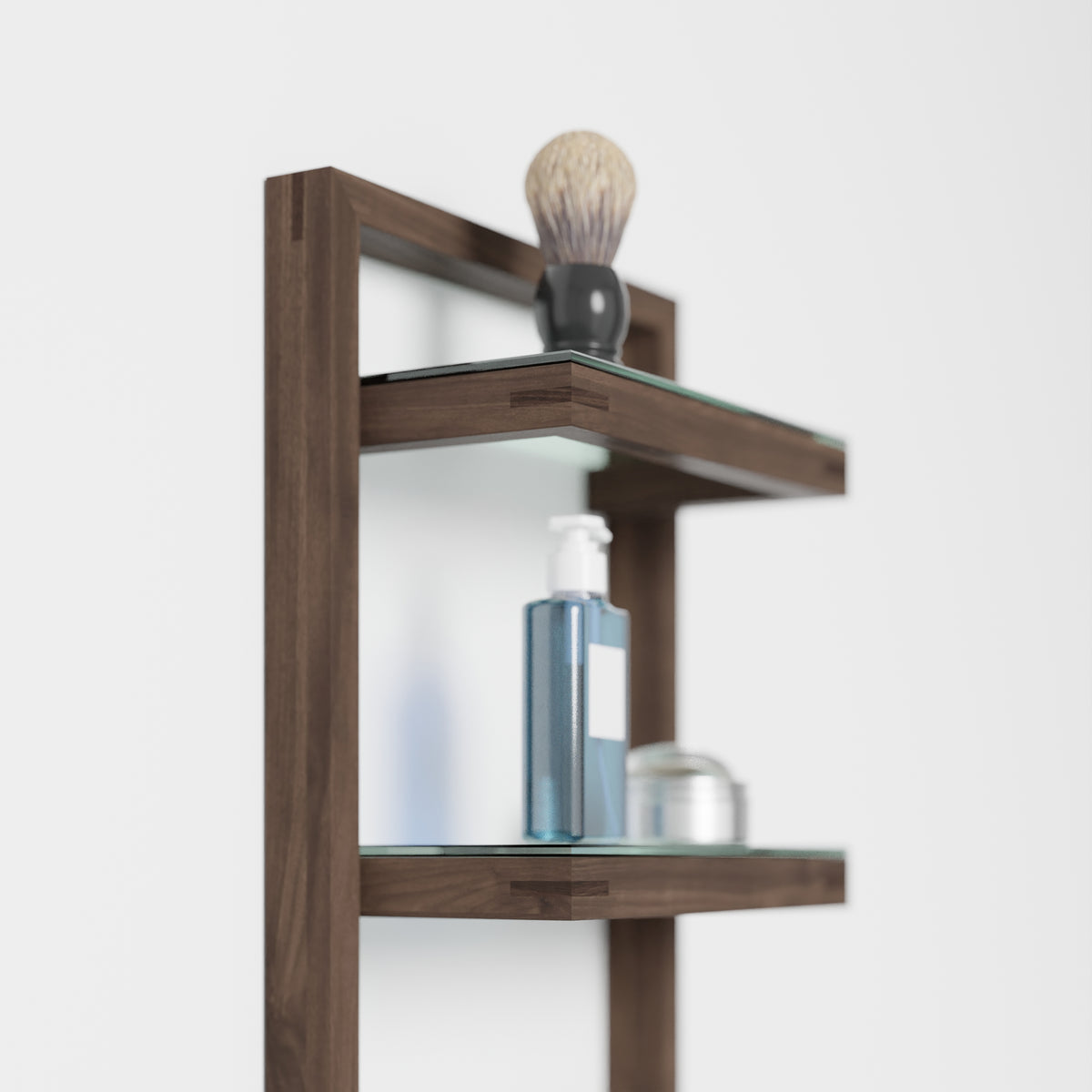 Wall shelf 'Zone' walnut