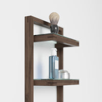 Wall shelf 'Zone' walnut